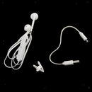 Wireless Bluetooth Headset SPORT Stereo Headphone Earphone Handsfree White
