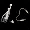 Wireless Bluetooth Headset SPORT Stereo Headphone Earphone Handsfree White