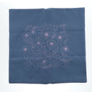 Flower Pattern Ribbon Pillow Embroidered Kit Sofa Pillow Case for Home Decor