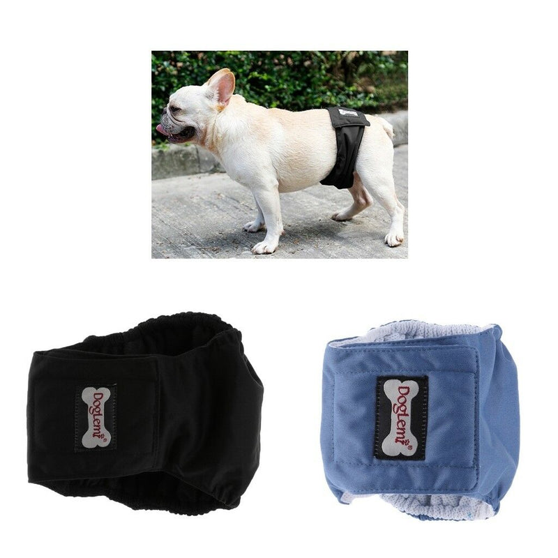 2x Washable Urine Diapers Dog Nursing Nappy Male Pet Physiological Pants