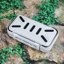 Double Layer Hard Plastic Fishing Box For Baits Sinkers Fishing Tackle Case A