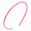 10 PCS girl women hair accessory plastic headband 4mm Rose Red G9D9
