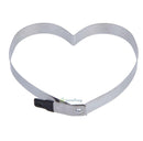 SN9F Kitchen Heart Love Shaped Cook Fried Egg Mold Pancake Stainless Steel Mould