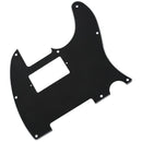 Black 3 PLY Electric Guitar Humbucker Pickup Cut Pickguards For Tele Style