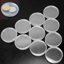 10Pcs New Convenient Coins Capsule Container Clear Case Storage Protector FDG
