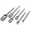 Stainless Steel Measuring Cups & Spoons Heavy Duty 6 pcs set New Use