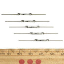 10Pcs 14mm Glass Magnetic Induction Reed MagSwitch Open DE~ Normally Z3A9