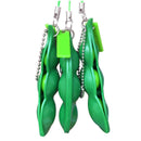 3 Pack Squeeze-a-Bean Puchi Puti Mugen Edamame Keychain Keyring Extrusion B S5B4