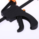 4 Inch Quick Ratchet Release Speed Squeeze Work Bar Clamp Clip for Woodwork E6U3