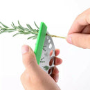 Stainless Steel Herb Stripper Kale Rosemary Cutter Separator Kitchen Gadgets
