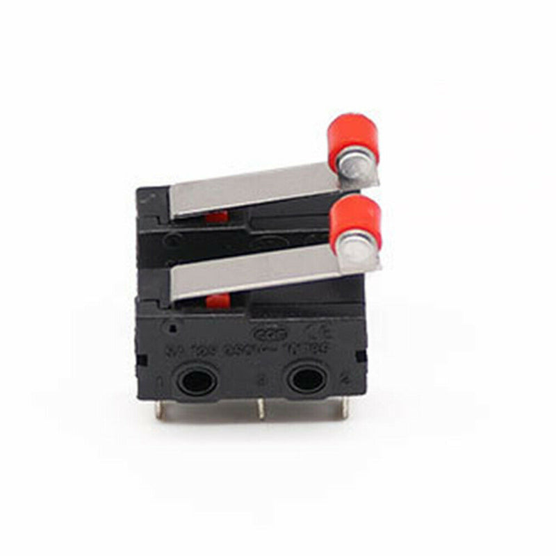10pcs Mini Micro Limit Switch Lever Arm SPDT Snap Action Momentary Roller