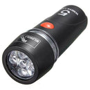 New Bicycle 5 LED Front Headlight Flashlight+9 LED Rear Taillight Lamp Kit