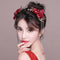 Flower Long Tassel Hairpin Hair Clip Bridal Wedding Headdress Accessory Deluxe