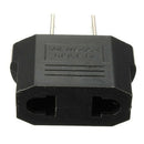 5Pcs European Euro EU to US USA Travel Charger Adapter Plug Outlet Con TWI