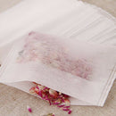 500Pcs / Environmentally Friendly Natural Corn Fiber Folding Tea Bag Biodeg