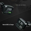 Digital LCD Display Dual USB Car Charger 3.0A Fast Charging Power Adapter