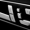 4Pcs Car Door Unlock Buttons Sequins Decoration Cover Trim For Mercedes Ben