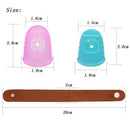 1set Classic Guitar Bass Leather Guitar Strap Holder Button Stringed For  ME