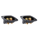 2pcs Car Stereo Screw Cup Connectors Speaker 2 Way Terminal Box Connector