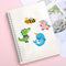 DIY Full Drill Round Cartoon Animal Diamond Painting Xmas Children Stickers