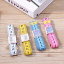 12pcs 1.5m Body Measuring Rulers Sewing Tailor Tape Sewing Ruler Meter Tape