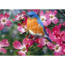 Flowers Bird Full Drill Round Diamond Painting DIY Mosaic Kit Home Decor