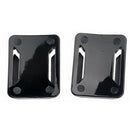 4Pcs Helmet  Mounts for GOPRO Hero 2 3 4 Sjcam Flat Curved Accessories