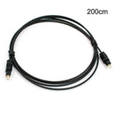 2M 6FT Digital Fiber Optic Audio Cable Cord Optical SPDIF New For TV TosLin X5H4