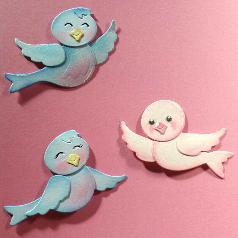 1 set Birds Metal Cutting Dies Stencil DIY Scrapbooking Embossing Card Craft