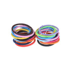 24pcs Elastic Bands Rubber Hair Accessories For Girls Women Multicolor Tie GuME