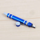 Precision Mini 8 in 1 Slotted Bits Screwdriver Pen Set Repair Tools Useful GPO