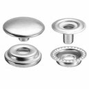 25 grains of metal Fastener Snap Press Stud Cap Button Marine Boat Canvas G8A1