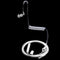 Air Tube Monaural In Ear Earphone Anti-radiation Headset Mic Headphone 3.5mm NEW