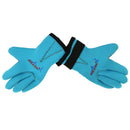 Children Kids 3mm Neoprene Scuba Diving Swimming Surf Wetsuit Gloves M Blue