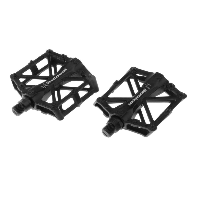Mountain Bike Pedals Non-slip Wide Flat Platform Sealed Bearing 9/16'' Bike Part