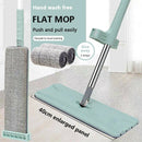 Dry Wet Flat Floor Mop Washable Microfiber Cleaning Pads Home Floor Clean Kn