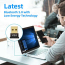 USB Bluetooth 5.0 Dongle for Computer PC Bluetooth Audio Receiver Transmitter