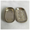304 Stainless Steel Double Layer Soap Dish Case Soap Box Drainage Water Hol