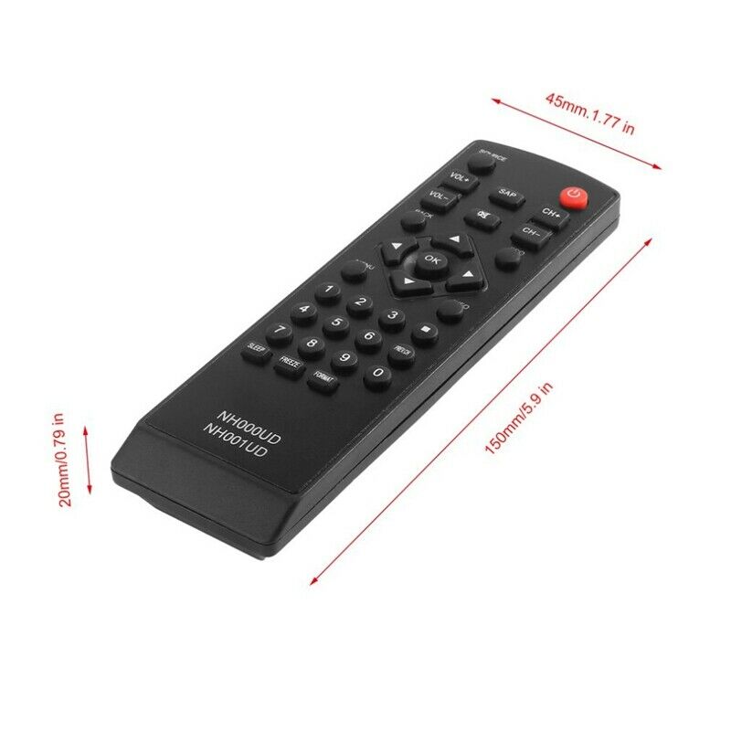 Smart Tv Remote Control Controller Replacement Nh001Ud Nh000Ud for Emerson  L9D7