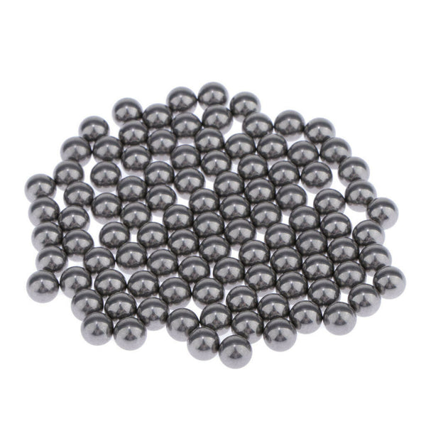 Pack Of 100 5mm Smooth Stainless Steel