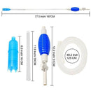 Gravel Sand Cleaner for Aquarium Fish Tank Water Changer Vacuum Siphon with A9H9