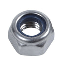 50 Pcs 304HC A2 70 Stainless Steel Hex Nylock Lock Nut M8 8mm