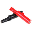 2Pcs push button type full protective alligator clip for professional J!j