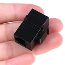 RJ45 Female to UTP Cat5e CAT6 Keystone Jack Inline Coupler Connector Adap bdTEUS