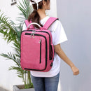 New Business Bag 15.6-Inch Computer Bag Usb Charging Backpack Waterproof Tr
