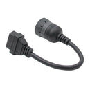 Truck Cable OBD1 to OBD2 Adapter Cable for J1939 9Pin Female to OBD2 16Pin  D6W5