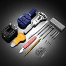 146PCS Professional Watch Repair Tool Kit Watchmaker Case Opener Link Remov