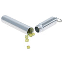 Aluminum Pill Box Case Capsule Shape Keychain Outdoor Waterproof Pill BoxBX