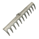 Golf Bunker Rake Aluminum Soil Garden Landscape Leaves Organizing Rake Head
