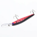 1pc 12.5cm/14g fishing lures big minnow crank baits with wobblers bass 3c